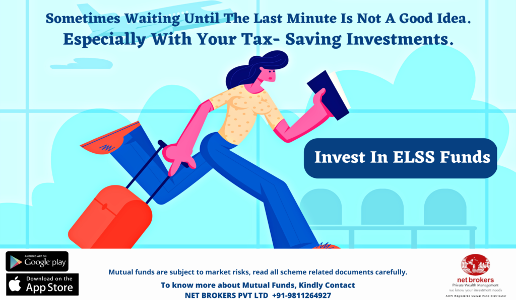 Invest in ELSS to save taxes